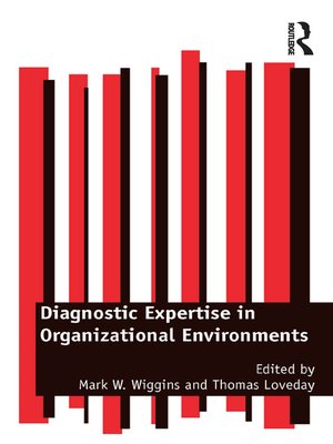 cover image of Diagnostic Expertise in Organizational Environments
